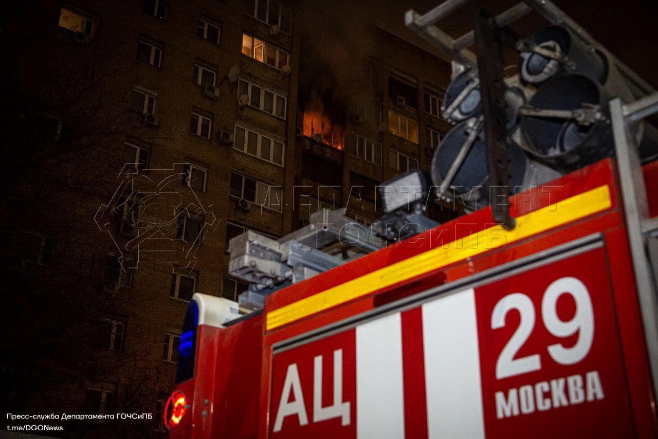 пожар, Беговая 26