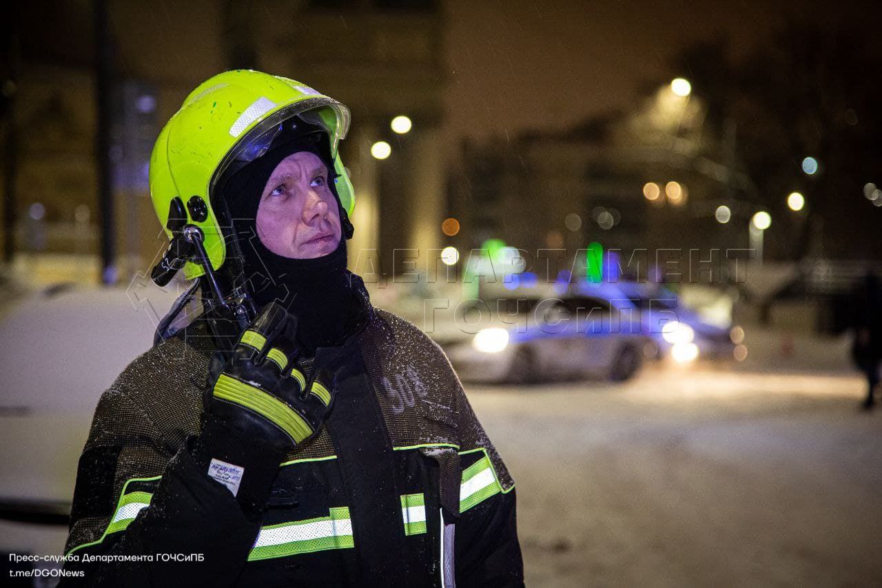 пожар, Беговая 26, пожарный