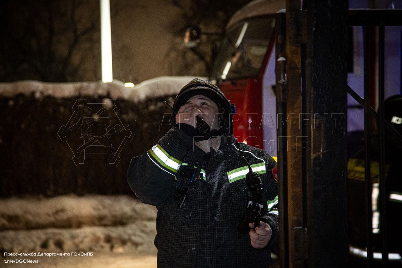пожар, Беговая 26, пожарный