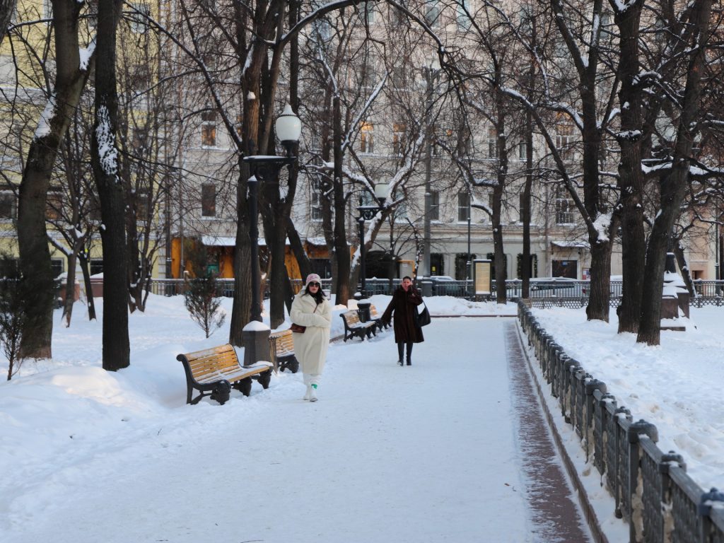 Патриаршие пруды, зима, Фото Юлии Смагринской