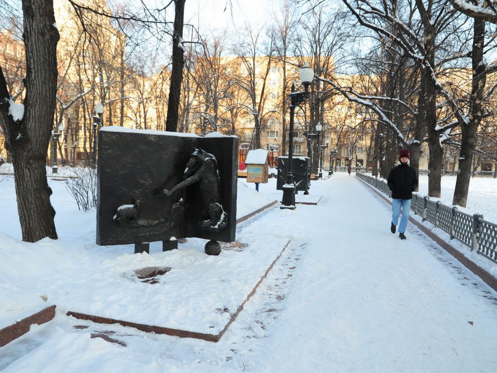 Патриаршие пруды, зима, Фото Юлии Смагринской