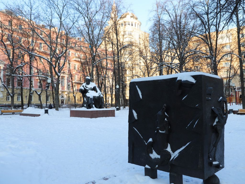 Патриаршие пруды, зима, Фото Юлии Смагринской