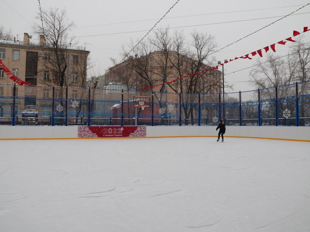 каток, лед, коньки, зима, Фото Юлии Смагринской