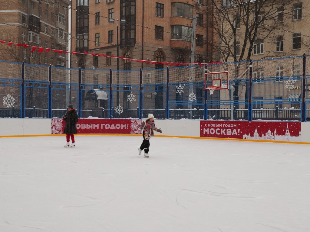 каток, лед, коньки, зима, Фото Юлии Смагринской