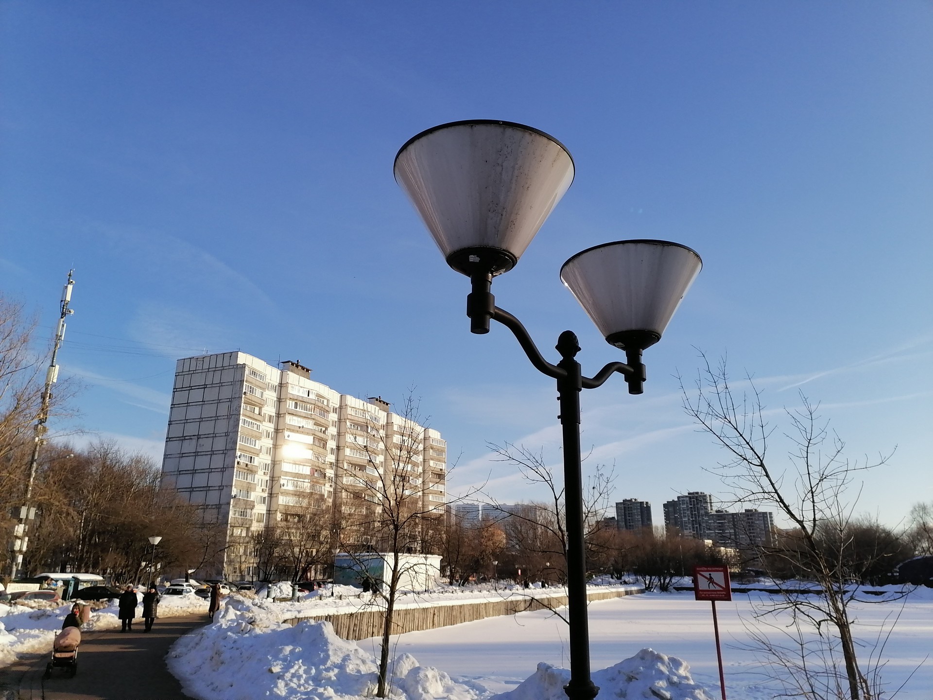 парк Зюзино, парки Москвы, зима, снег, Фото Юлии Смагринской