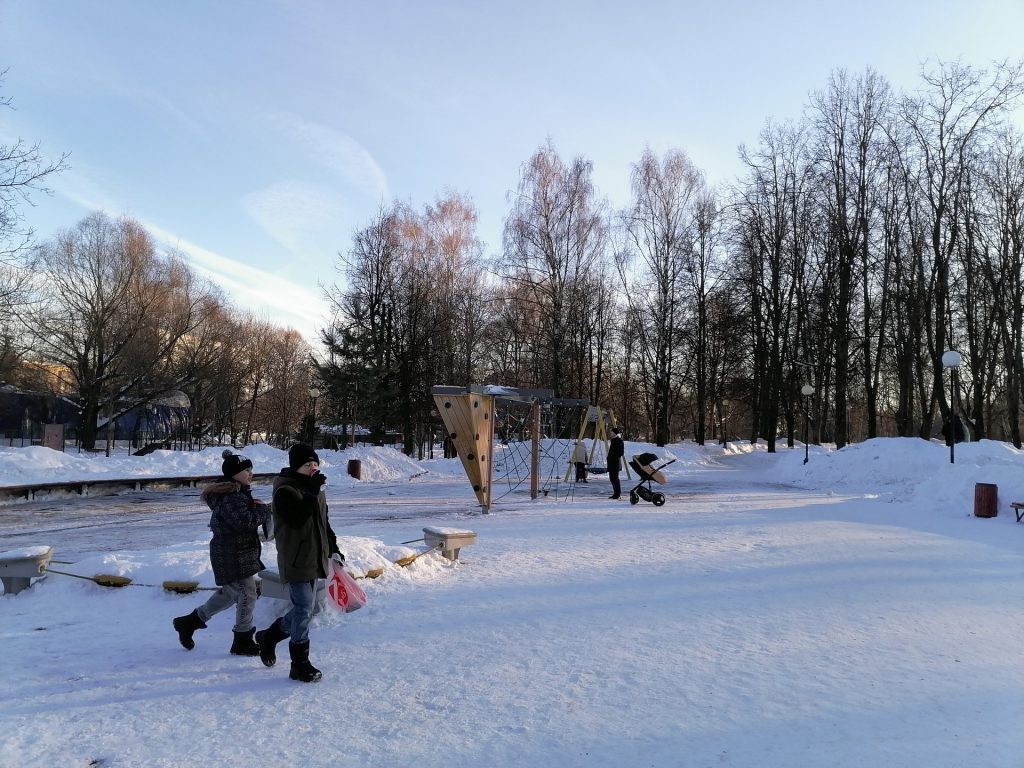 парк Зюзино, парки Москвы, зима, снег, Фото Юлии Смагринской