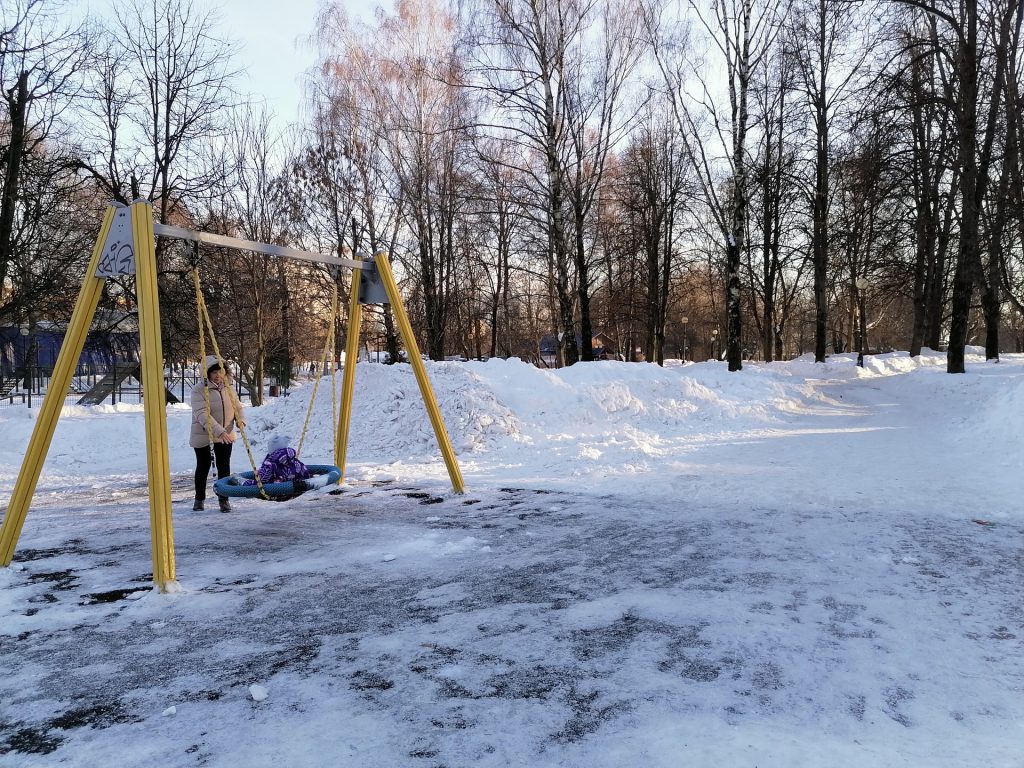 парк Зюзино, парки Москвы, зима, снег, Фото Юлии Смагринской