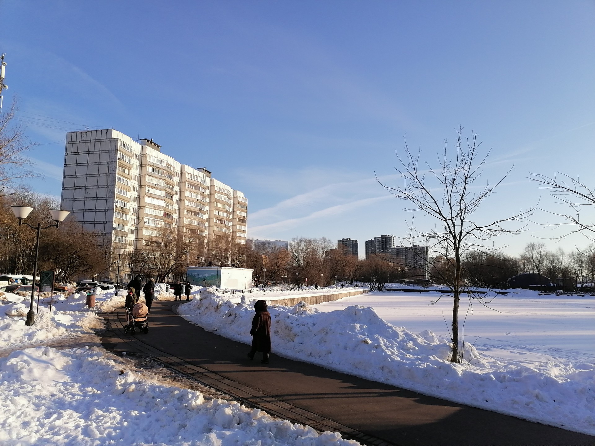парк Зюзино, парки Москвы, зима, снег, Фото Юлии Смагринской