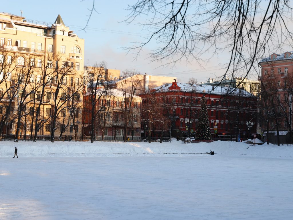 Патриаршие пруды, зима, Фото Юлии Смагринской
