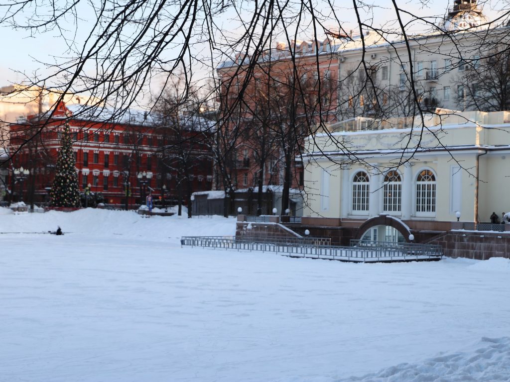 Патриаршие пруды, зима, Фото Юлии Смагринской