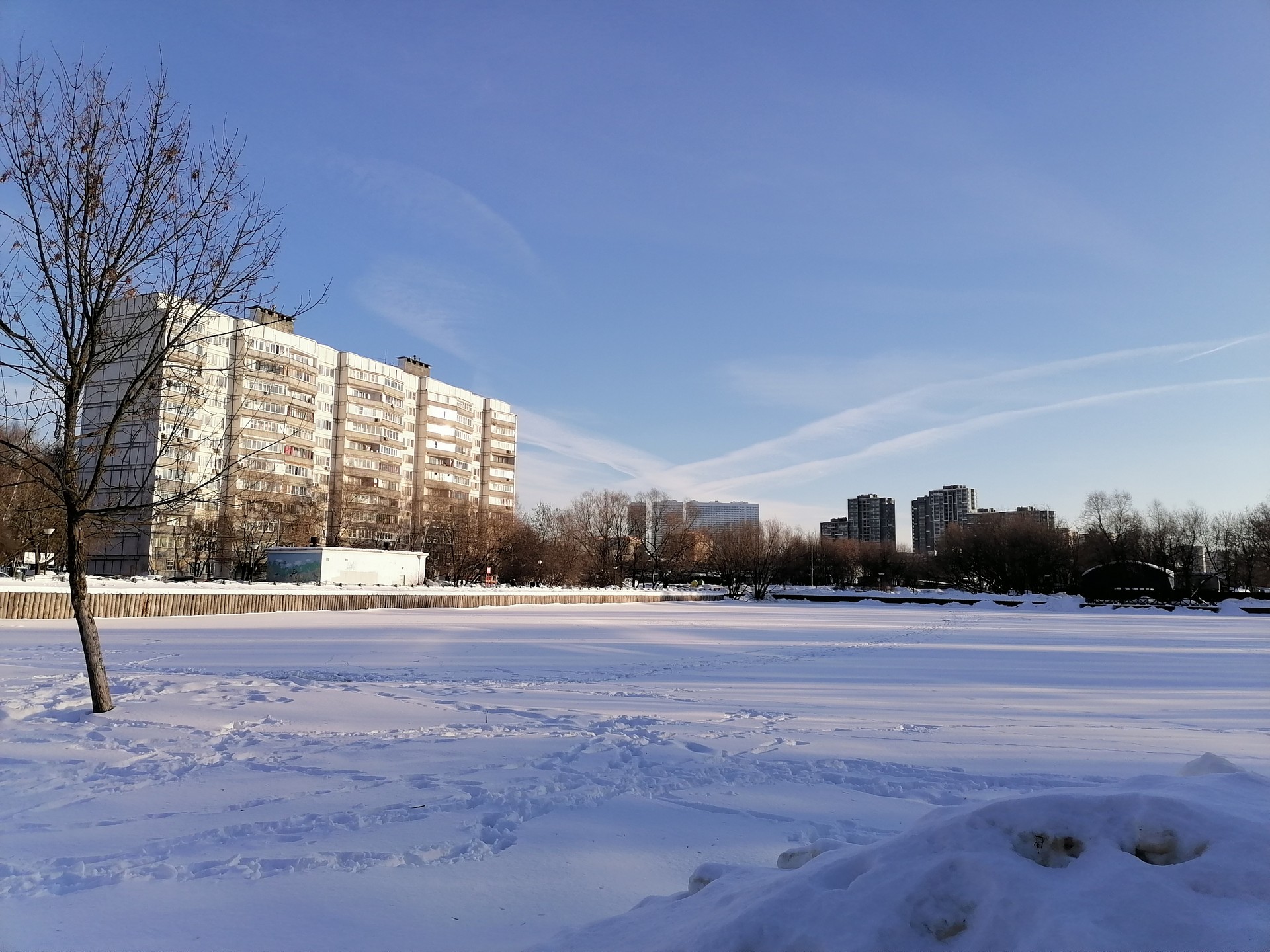 парк Зюзино, парки Москвы, зима, снег, Фото Юлии Смагринской