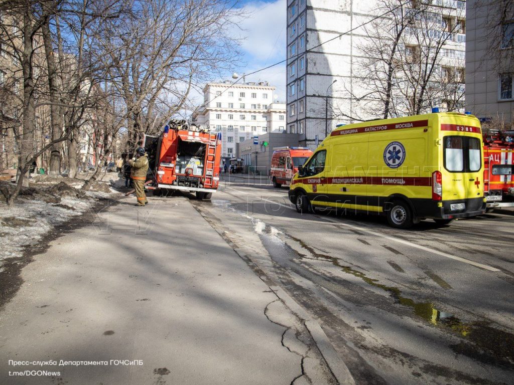 общежитие циркового училища, пожар, происшествия в Москве, САО, Расковой 13