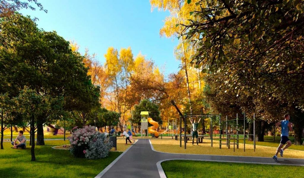 благоустройство, тропинка, дорожка, фото с сайта sobyanin.ru