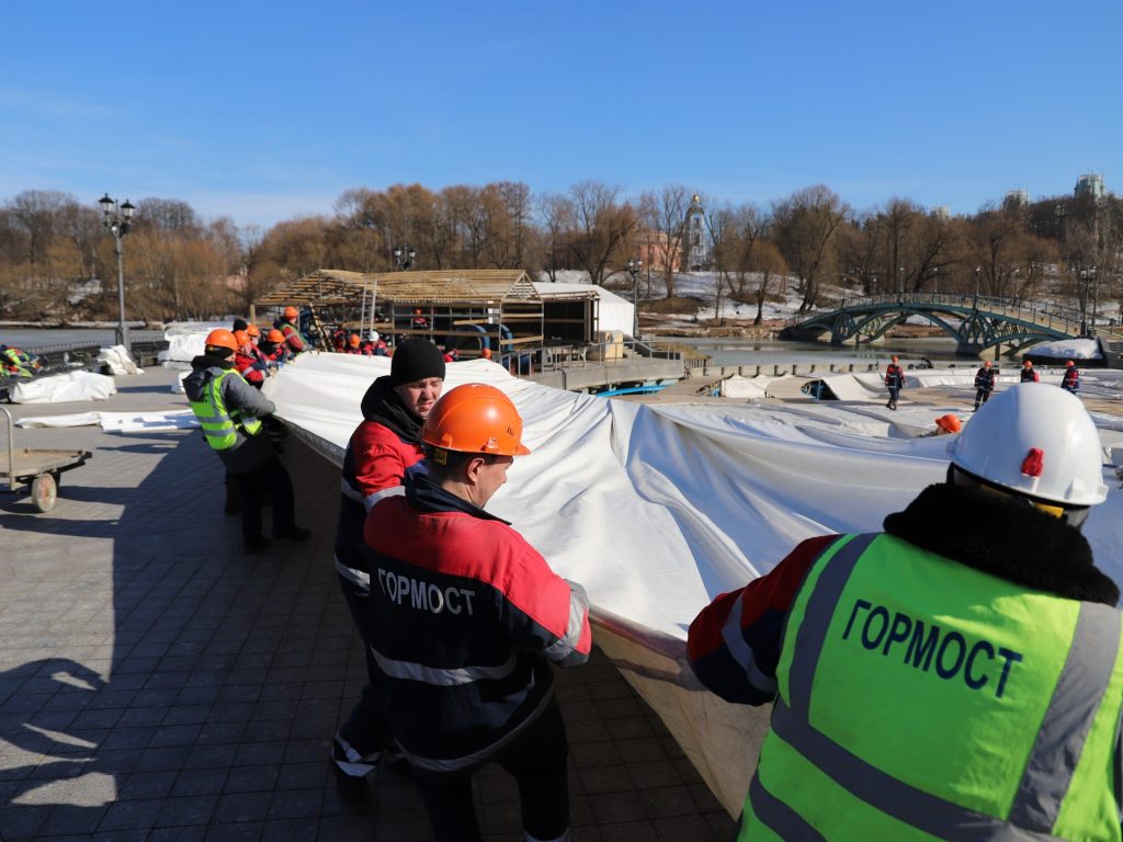ГБУ «Гормост», парк Царицыно, Расконсервация, светодинамический фонтан, фонтан, фото Юлии Смагринской