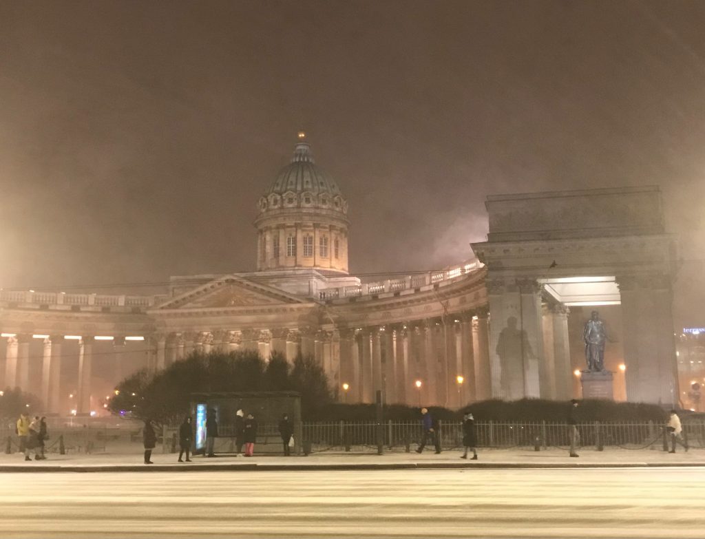Экологическая акция «Час Земли», Санкт-Петербург, фото Ольги Курсаковой