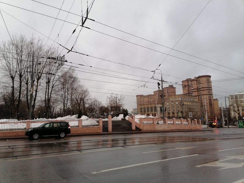 сквер Воинам-Победителям, сквер, зима, парки Москвы, фото Юлии Смагринской