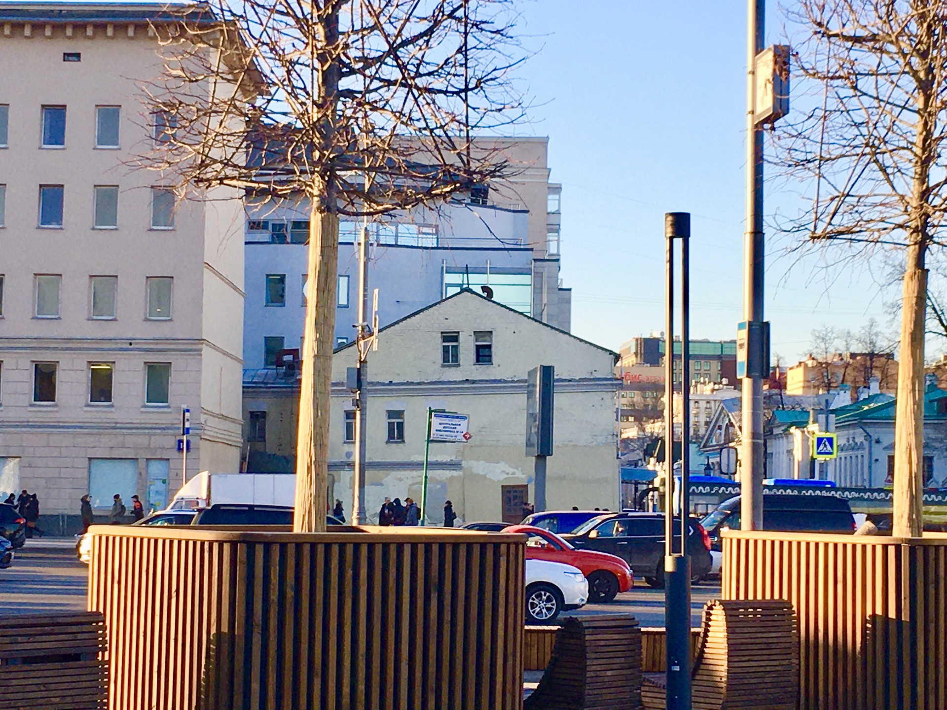 Благоустройство Москвы, Ландшафтный парк, Павелецкая площадь, Павелецкий вокзал, подземные парковки, торговый центр, ФОто Нины Донских