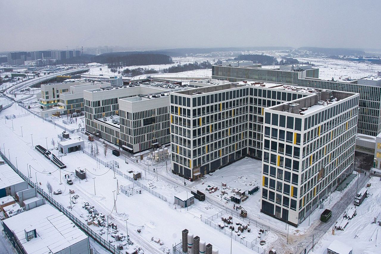 Коммунарка, роддом, зима, россети