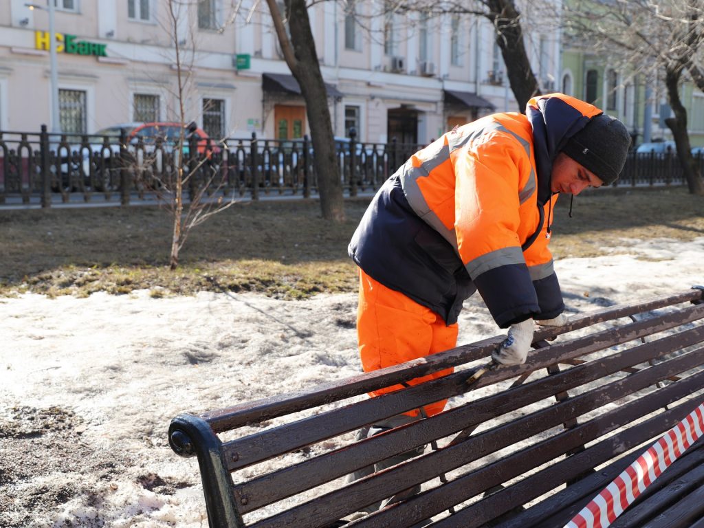 весеняя уборка, промывка, весна в Москве, уборка, фото Юлии Смагринской