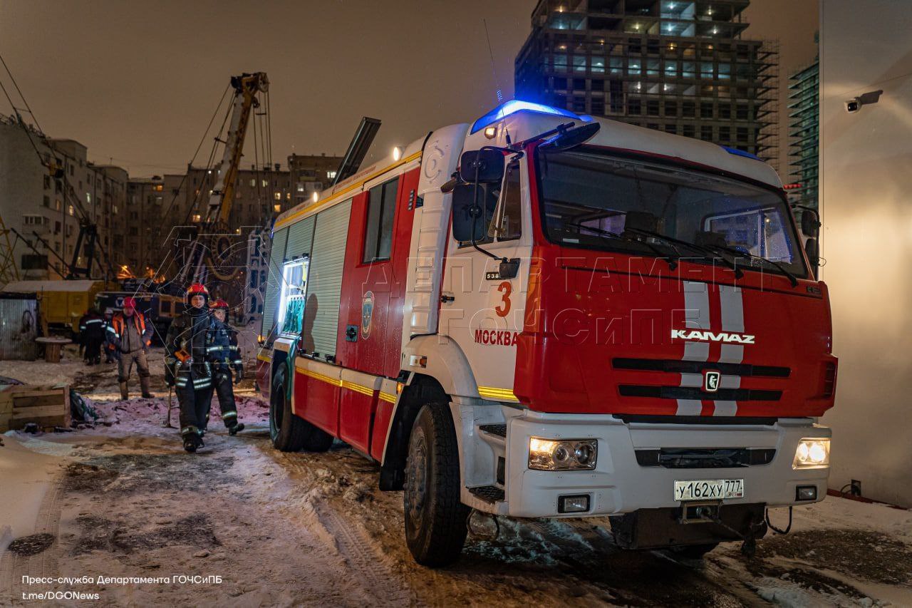 1-я улица Ямского поля, пожар, происшествия в Москве