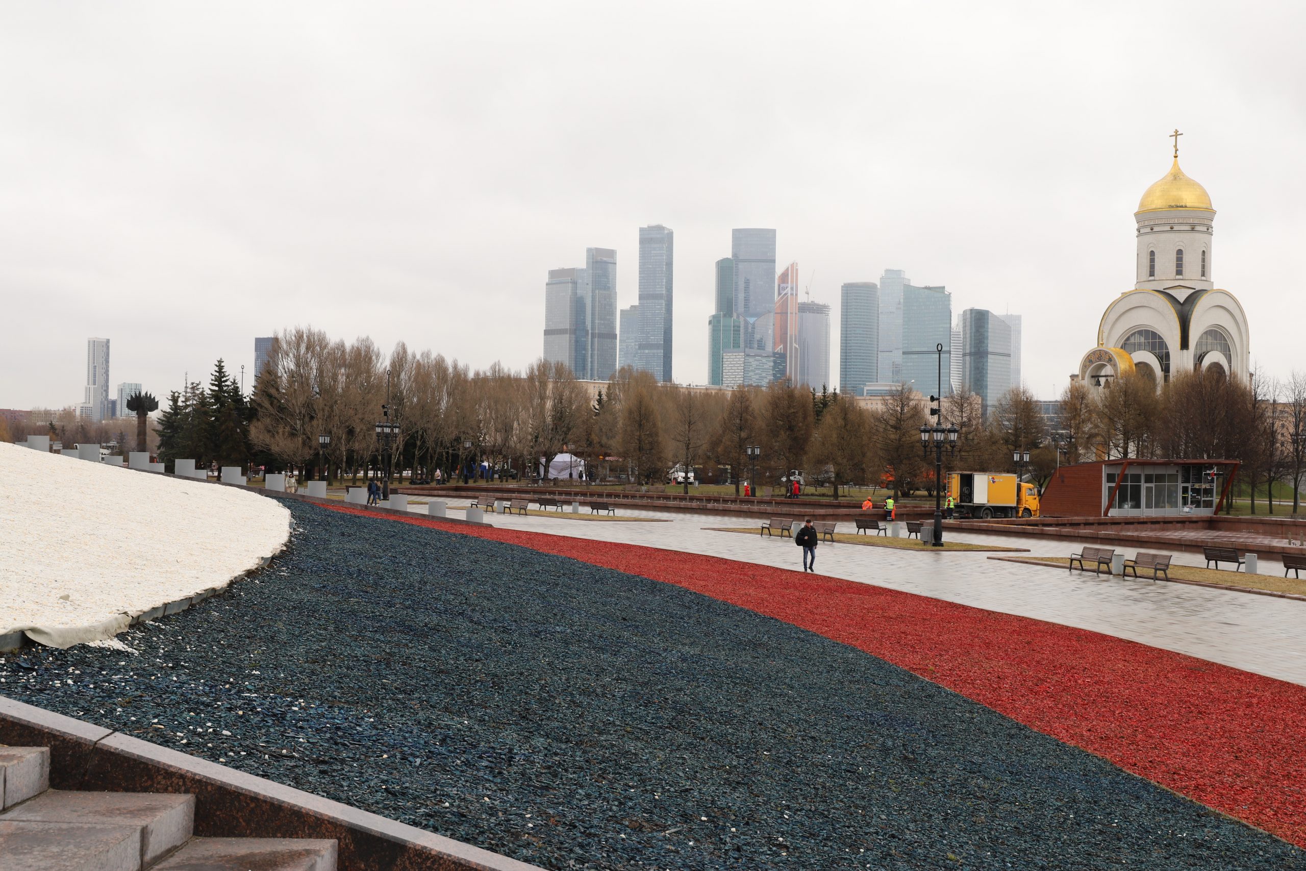 субботник, Поклонная гора, фото Юлии Смагринской
