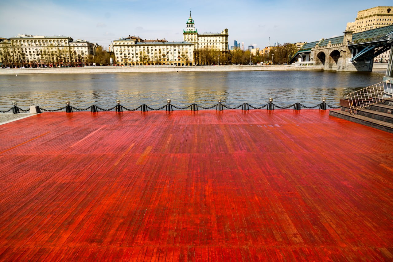 танцпол, Парк Горького, фото КГХ
