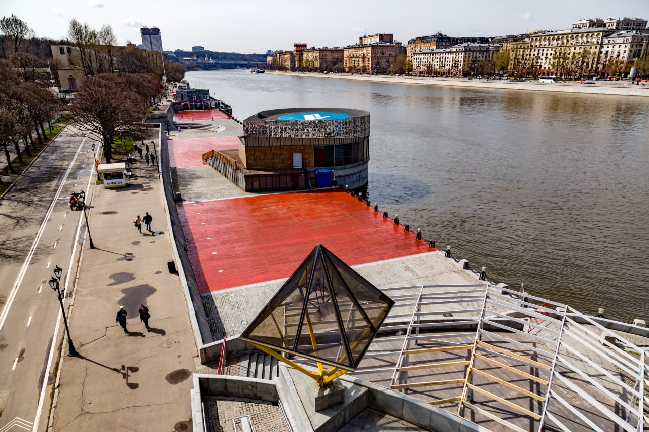 танцпол, Парк Горького, фото КГХ