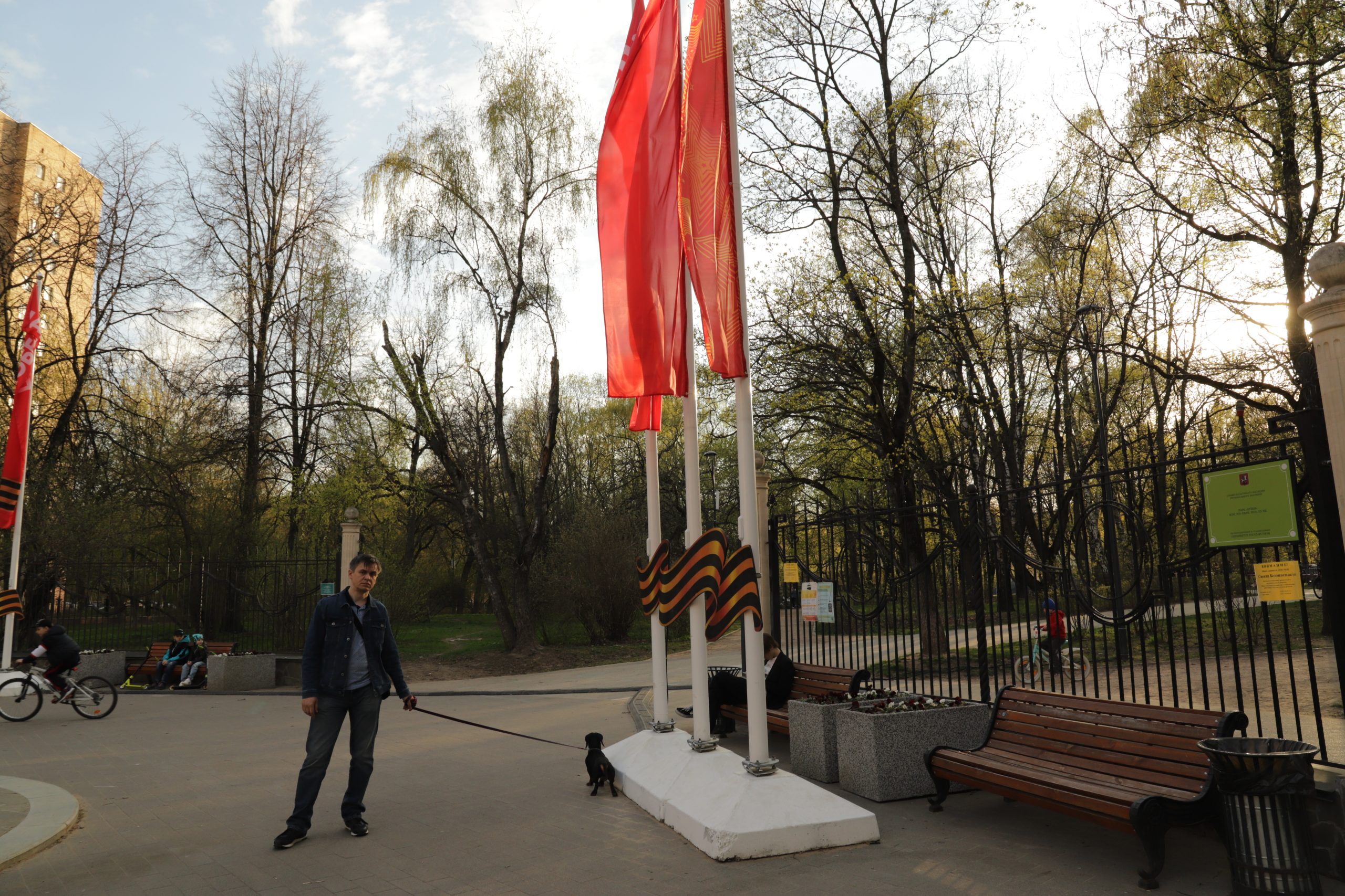 День Победы, 9 Мая, украшение Москвы, фото Юлии Смагринской