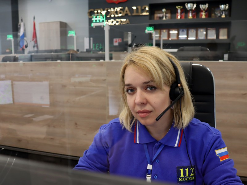 Ольга Галицына, служба 112
