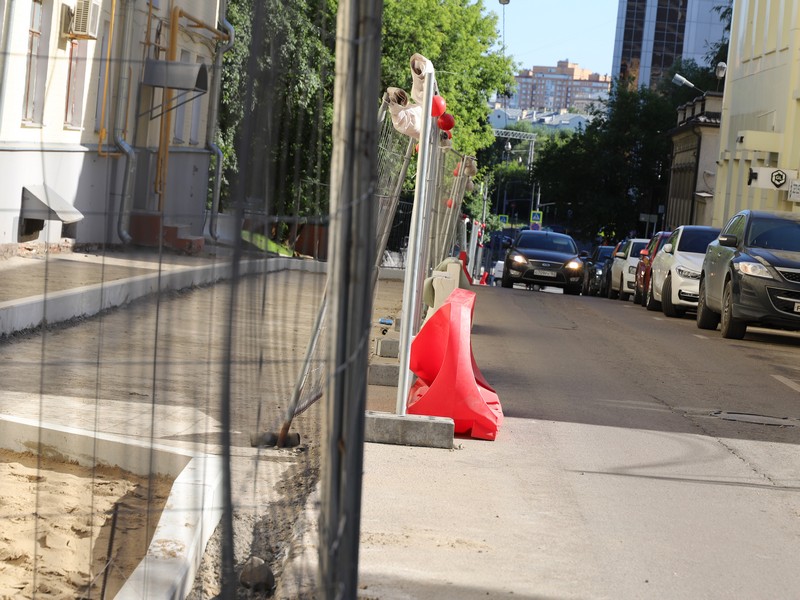 ограджение, сигнальные огни, ремонт, благоустройство у БКЛ Электрозаводская, фото Юлия Смагринская