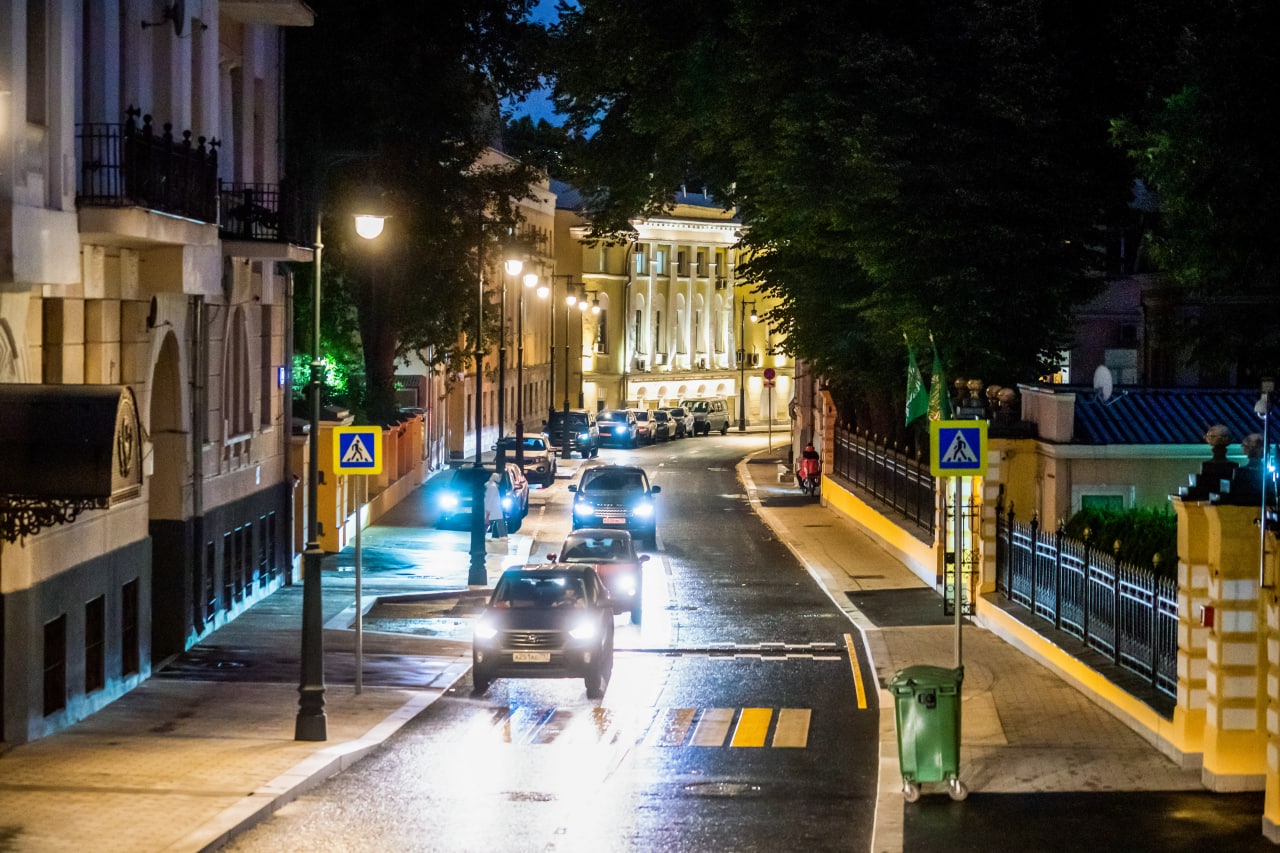 переулок, Москва, город, вечер, фото КГХ