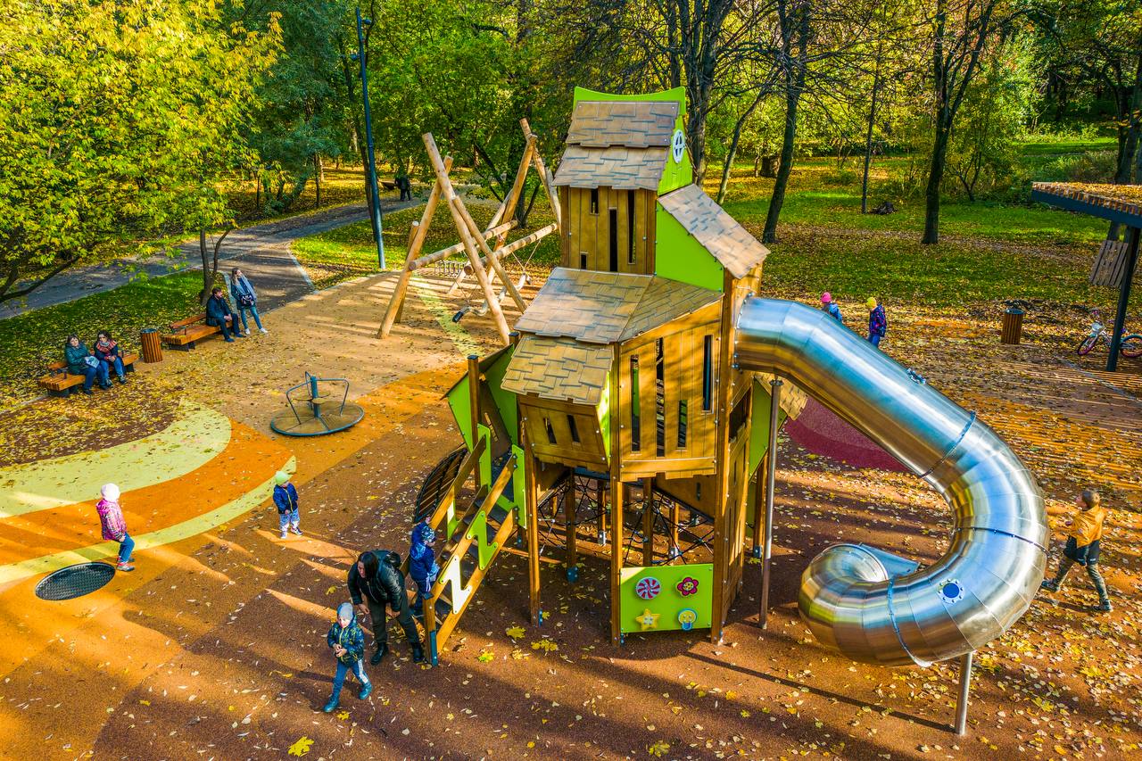Кусково, детская площадка, фото КГХ