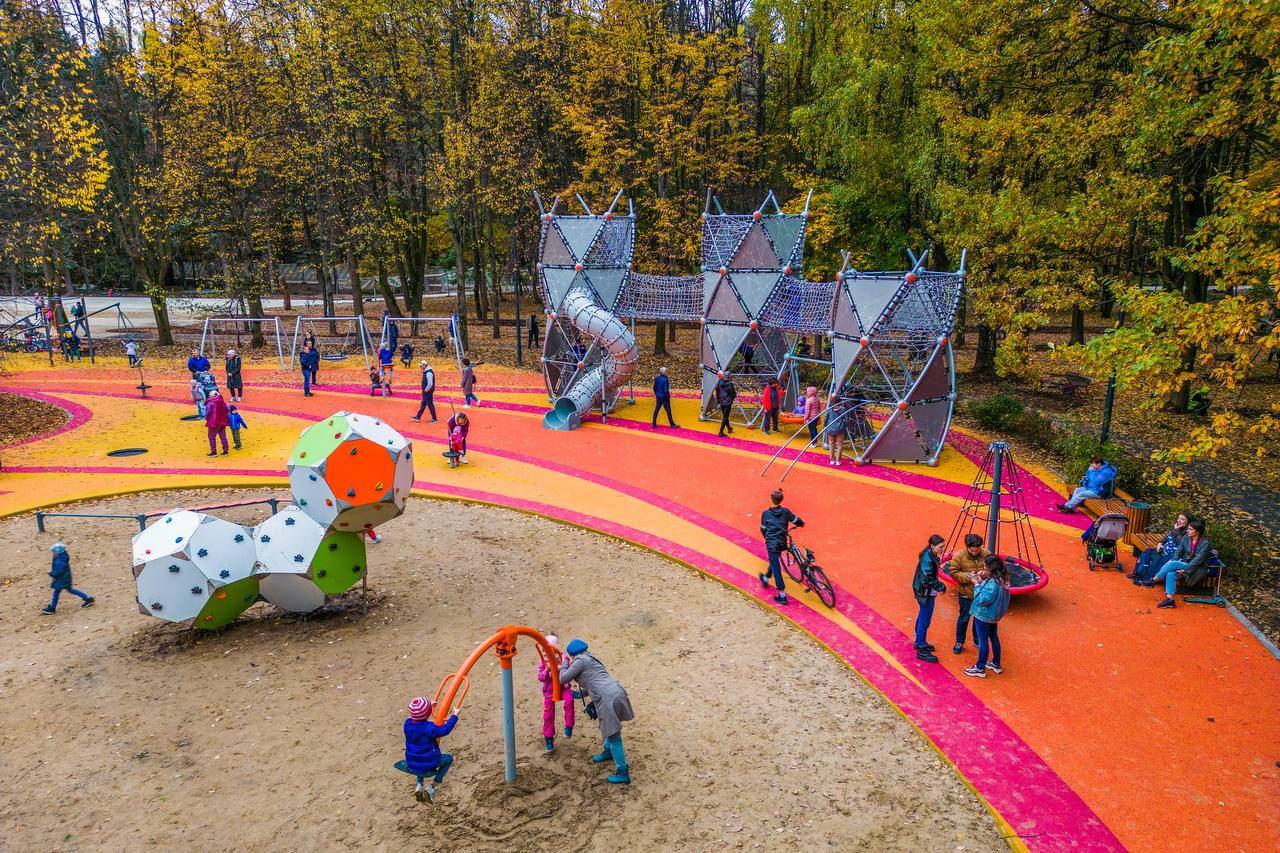 Кусково, детская площадка, фото КГХ