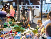 Зеленая суббота, Новый год, украшения, обмен вещами, фото Мосприрода