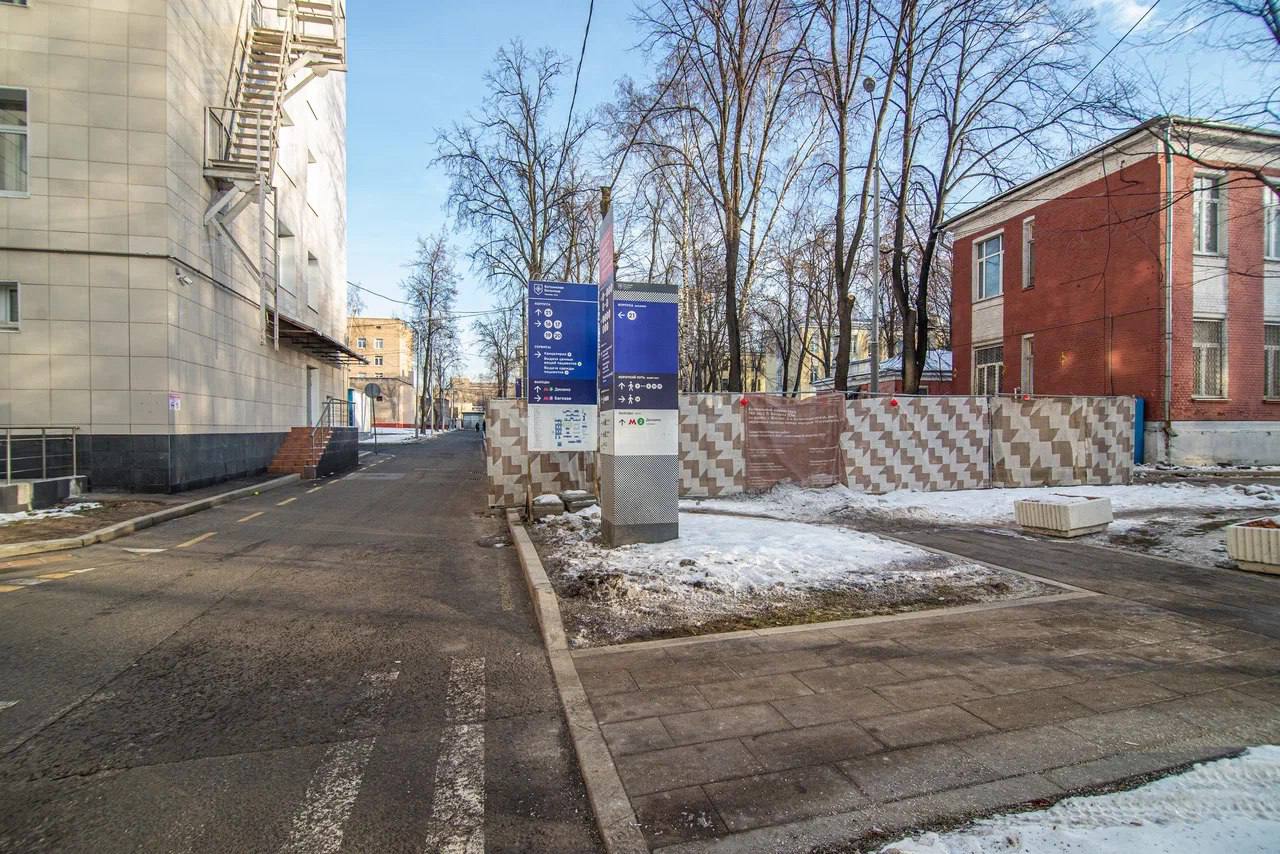 Боткинская больница, устройство переходов, ремонт, фото КГХ