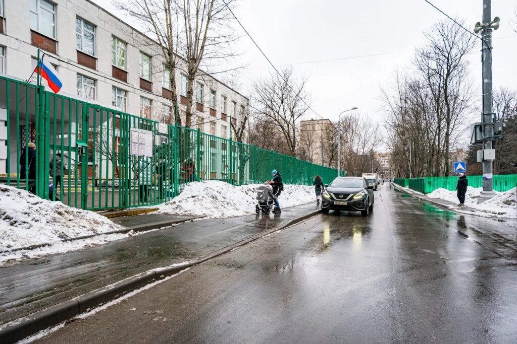 дорога, школа, зима, фото ДКР