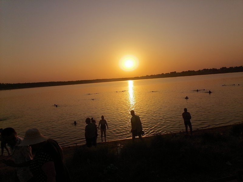 солнце, закат, пляж, вода, фото Юлия Смагринская