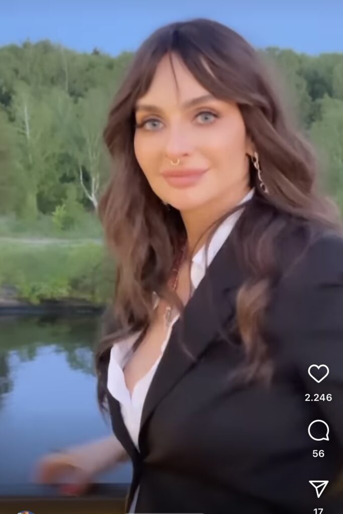 Екатерина Варнава. Instagram Виктории Шеляговой, принадлежит запрещенной в России Meta.