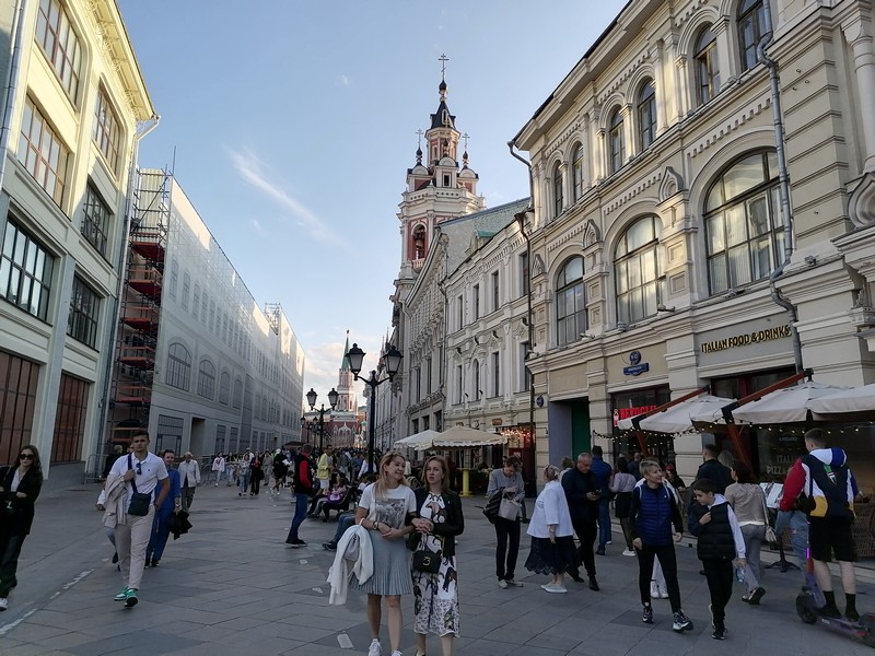 Никольская улица, благоустройство, прогулка, фото Юлия Смагринская