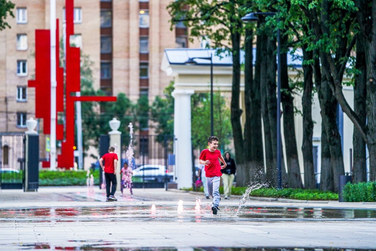 фонтан, благоустройство, фото mos.ru