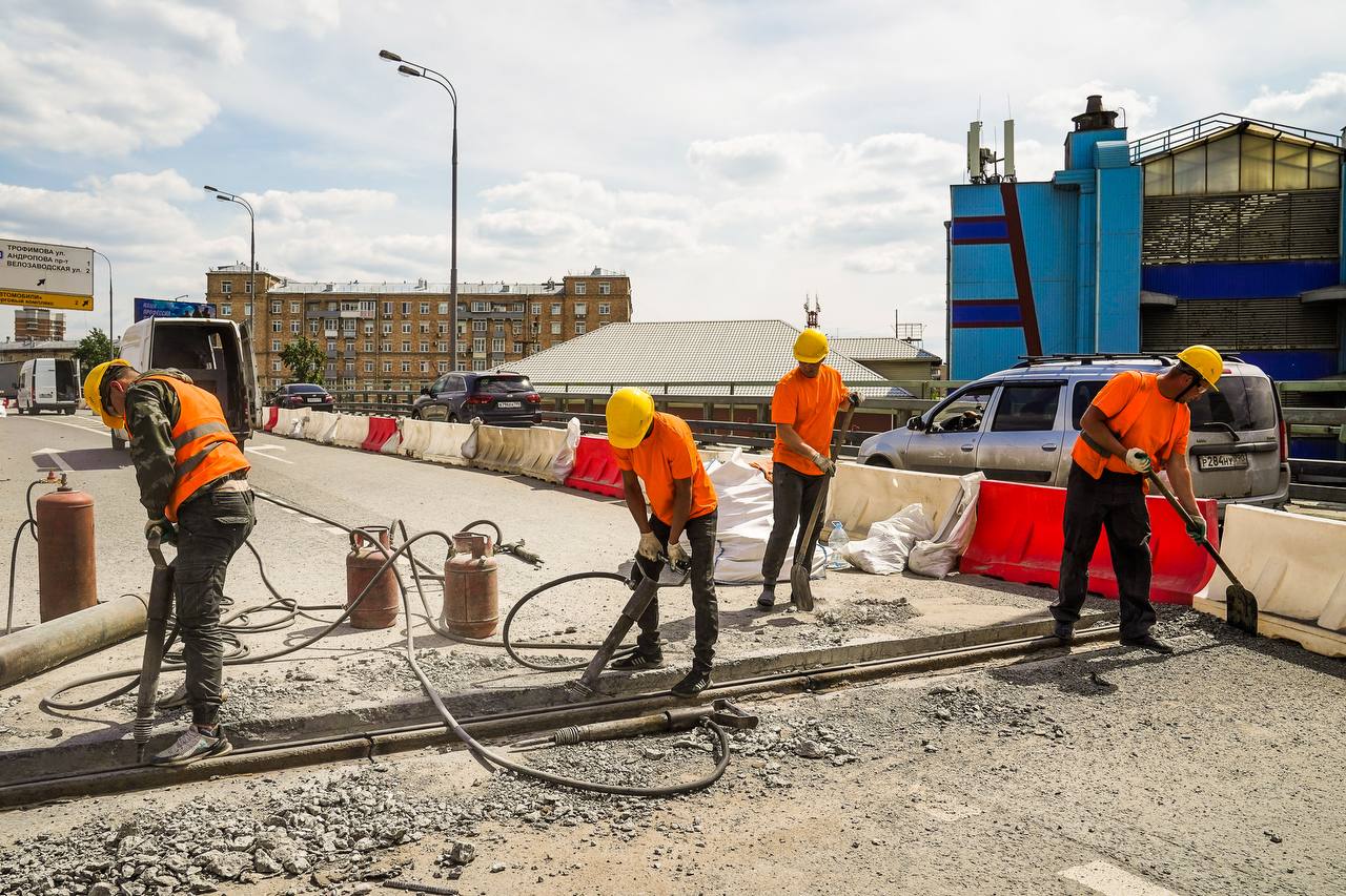 деформационные швы, ремонт мост, фото КГХ