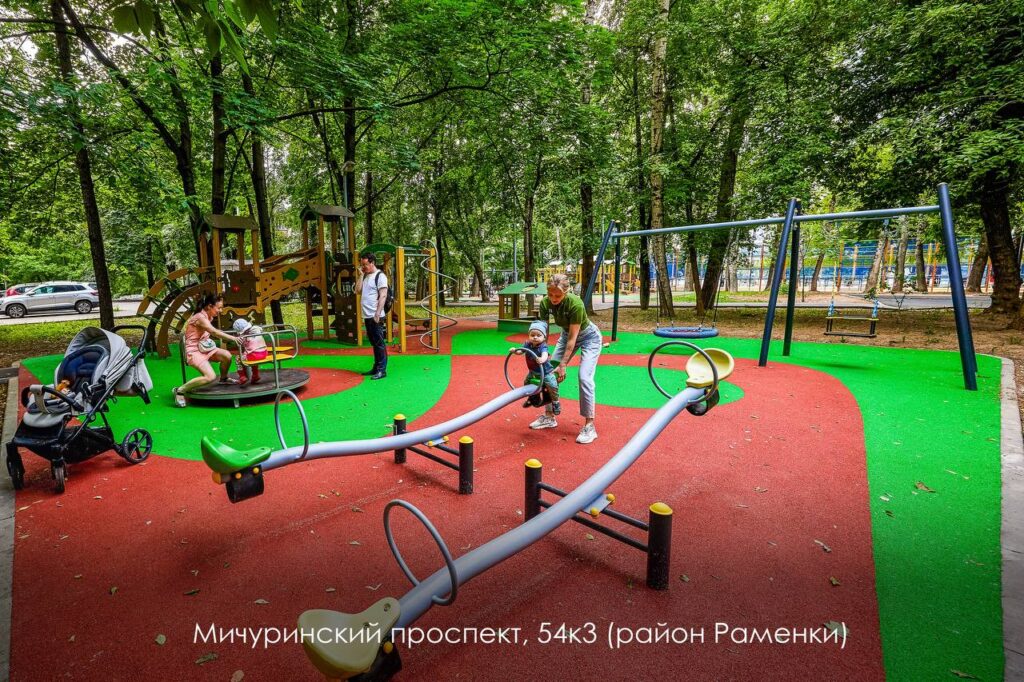 благоустройство, дворы, фото mos.ru