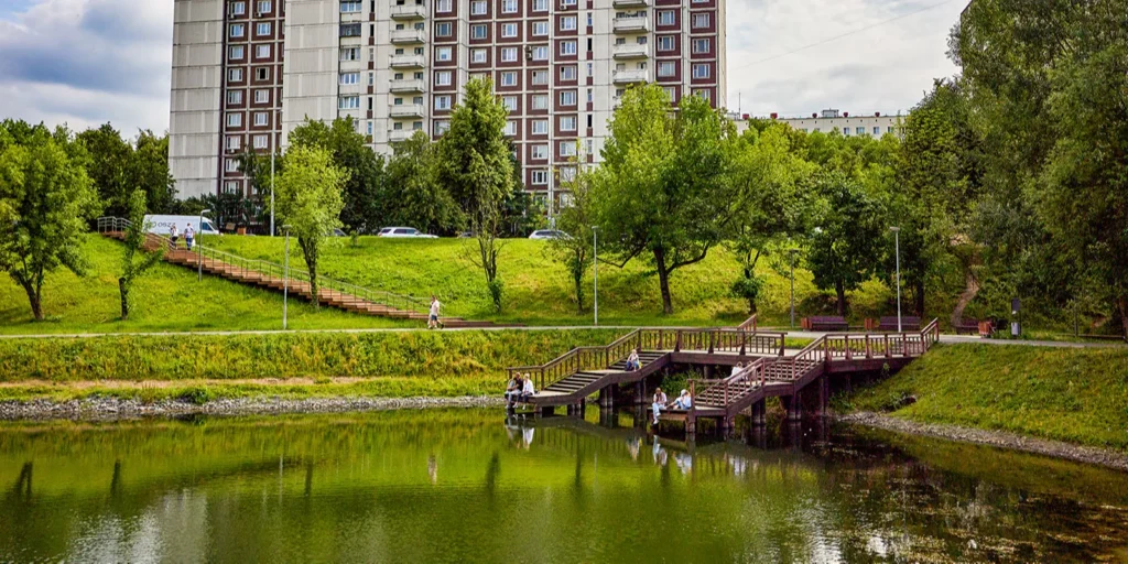 Кировоградские пруды, Чертановао, благоустройство, фото mos.ru