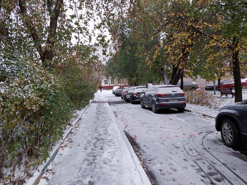 снег, фото Яна Маевская