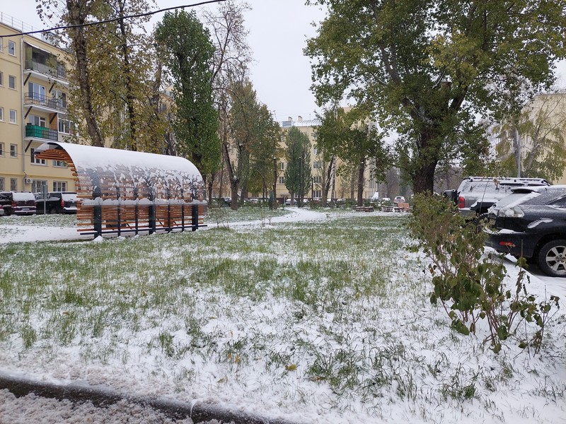 снег, фото Яна Маевская