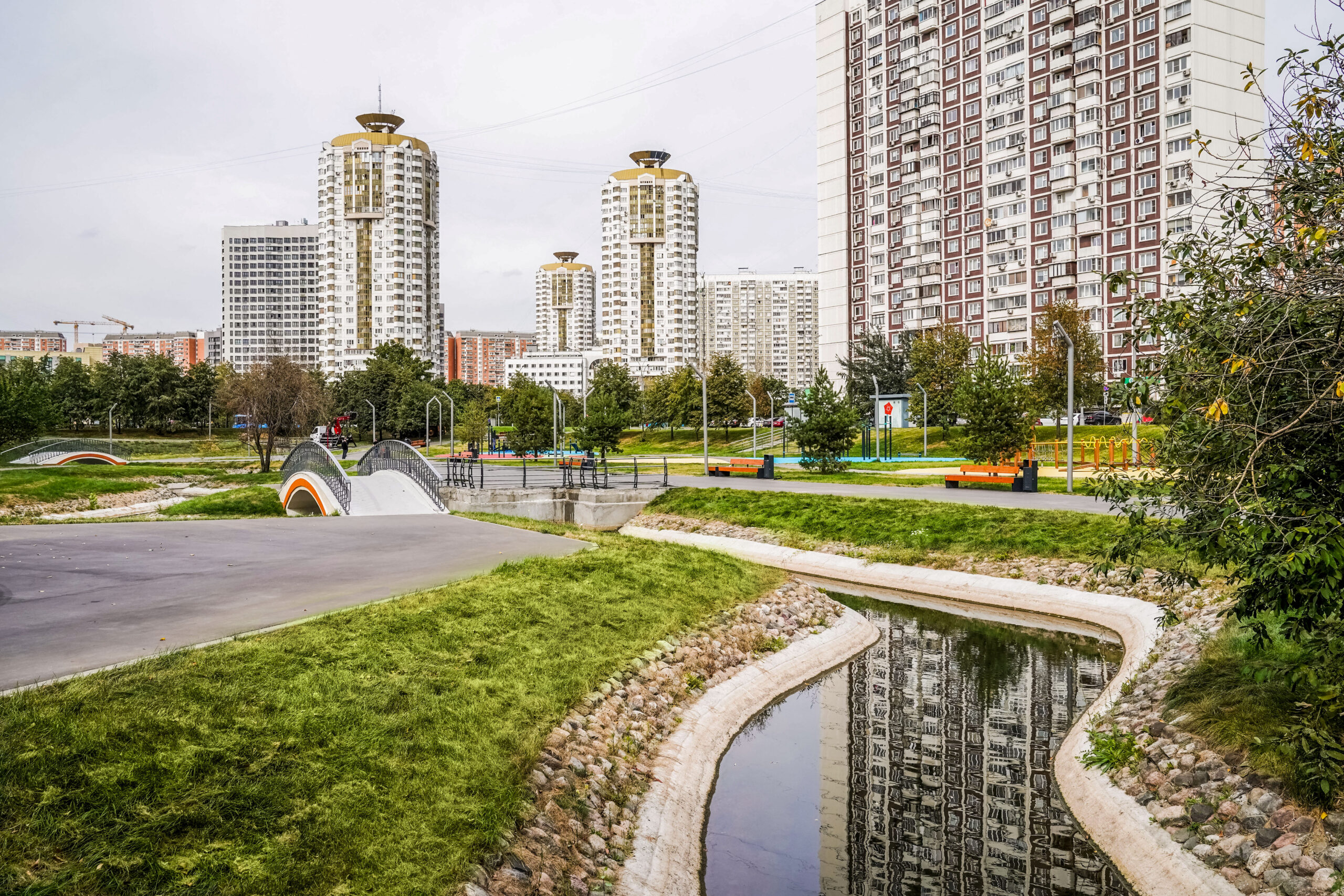 пруд-регулятор, Марьино, фото КГХ,