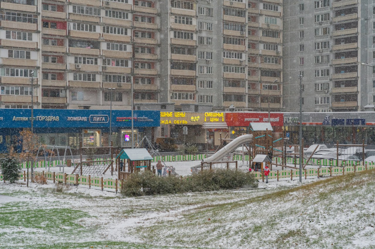 Медведково, двор, зима, фото КГХ