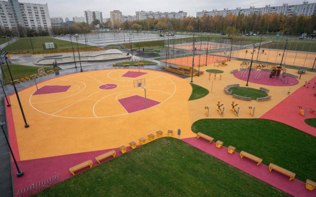 благоустройство, ,парк, фото sobyanin.ru