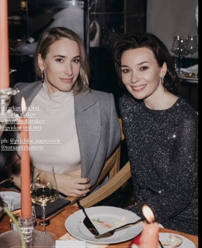 Мария Кравцова и Евгения Милова. Instagram Марии Кравцовой (владелец компания Meta признана в России экстремистской и запрещена)