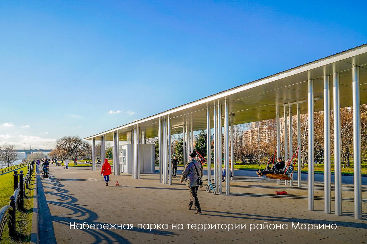 парк 850-летия Москввы, благоустройство, фото телеграм мэра